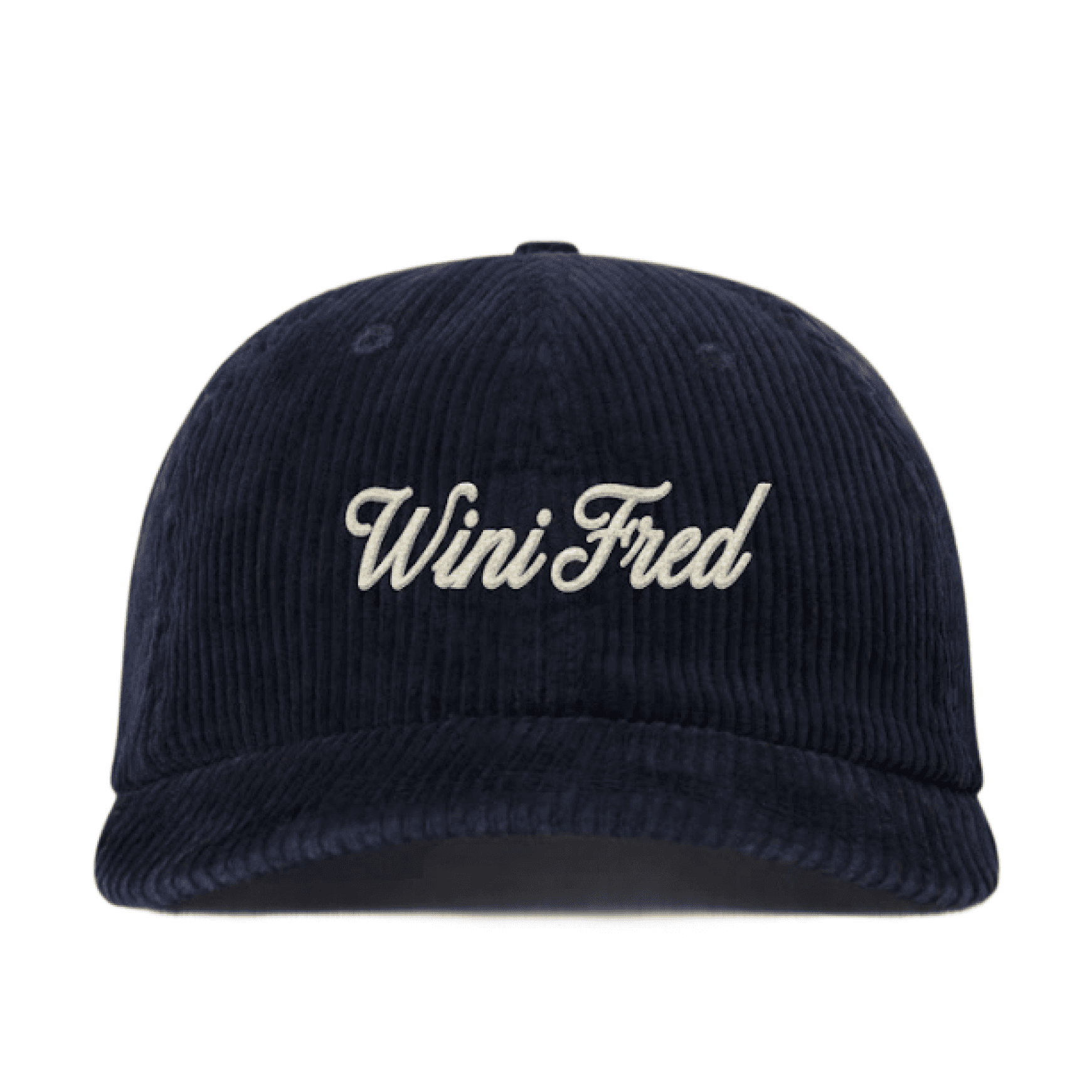 Navy Corduroy Cap