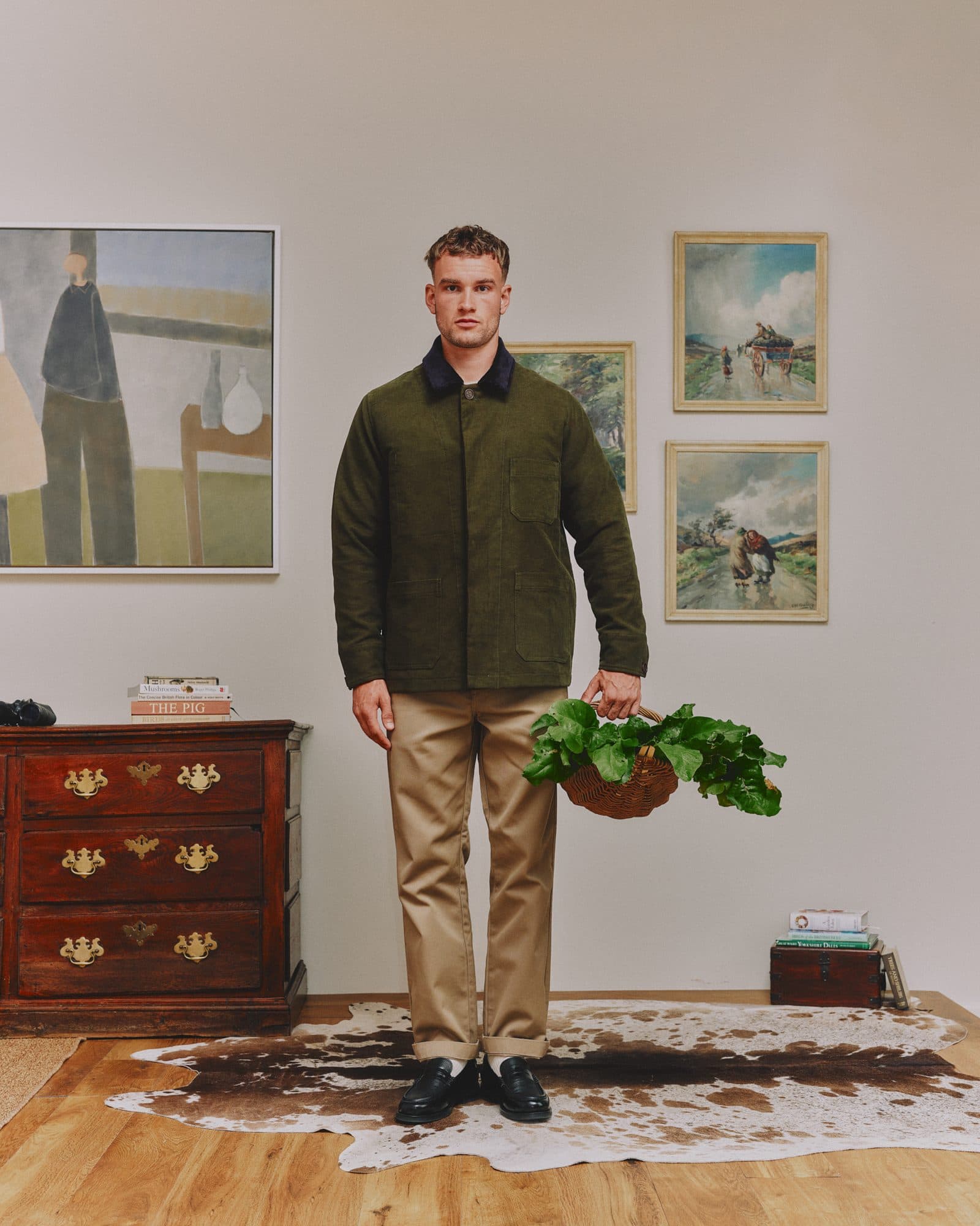 Garden jacket worn