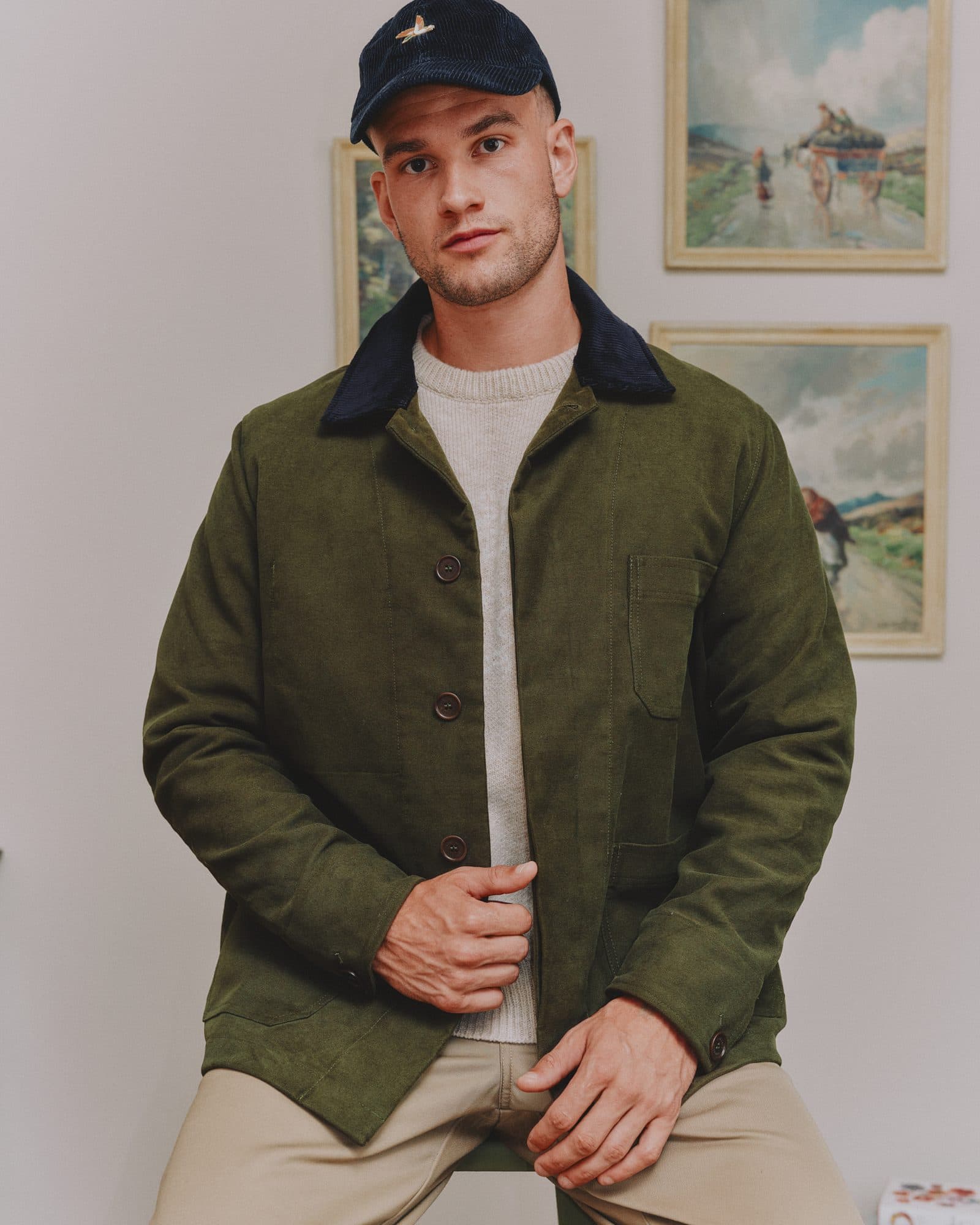 Garden jacket worn