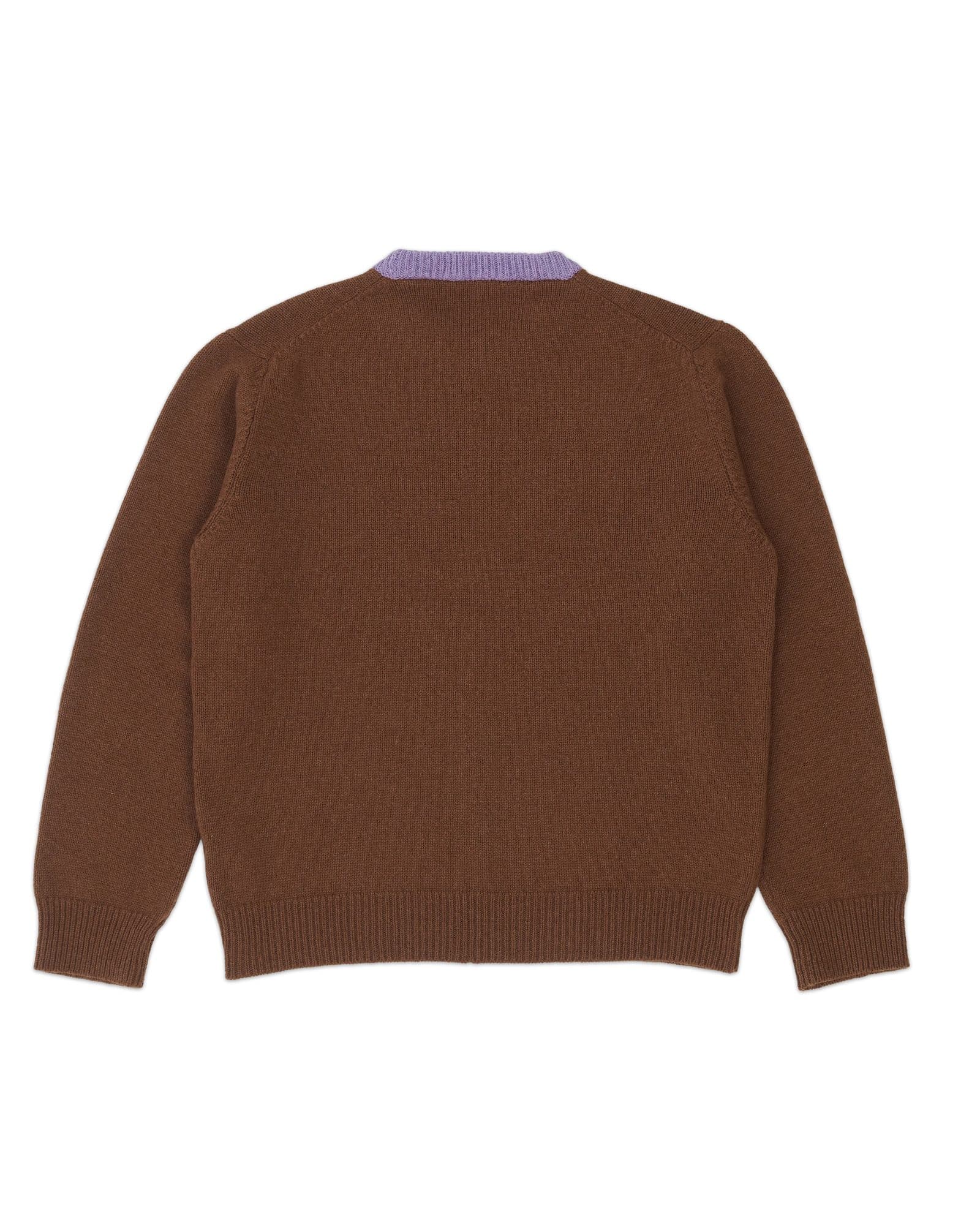 Phacelia knit from behind